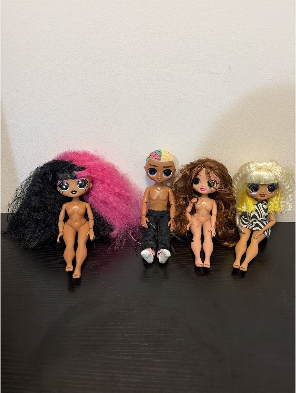 Lot Of Four Lol Surprise OMG fashion dolls